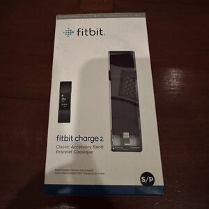 Fitbit Charge 2, Classic Accessory Band Bracelet Watch Band S/P Plum Purple NIB
